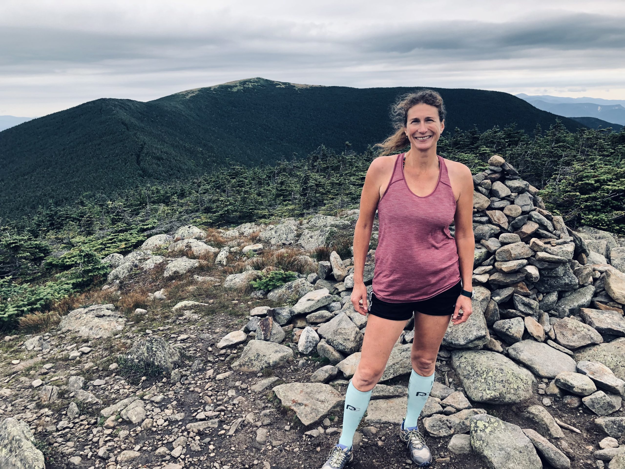 Dr. Pillsbury Hiking in the White Mountains